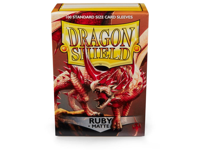 Sleeves - Dragon Shield Matte Sleeve - Ruby