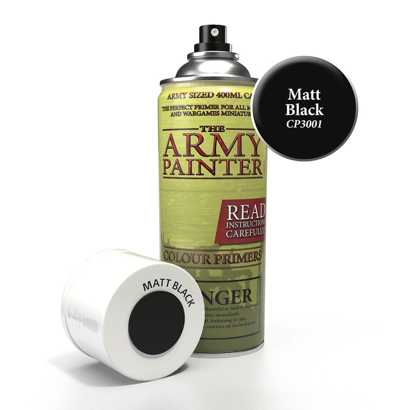 Army Painter: Base Primer Matt Black