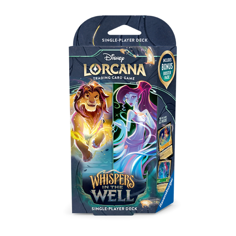 LORCANA - Whispers in the Well - STARTER DECKS (EN)