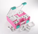 Deck Case - GAMEGENIC - Game Castle [Pink/White/Teal]
