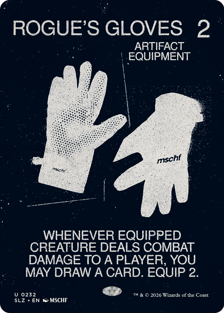 Rogue's Gloves (0232) [Secret Lair x MSCHF: The Zeta Set]
