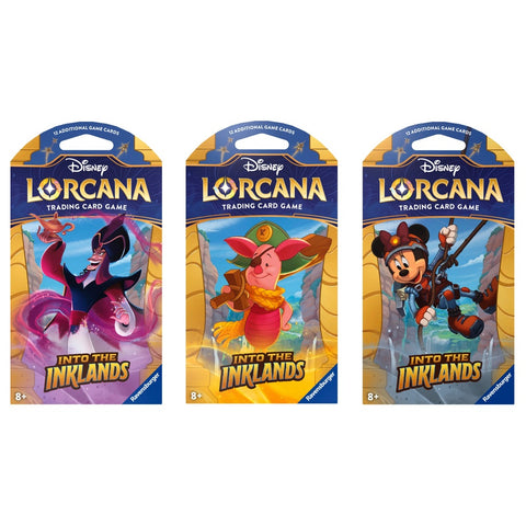 Lorcana - Into the Inklands - Booster Blister x24 [Équivalent à 1 boîte] (Anglais)