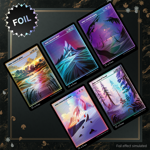 MTG - Secret Lair Series - PixelSnowLands.jpg (Foil)