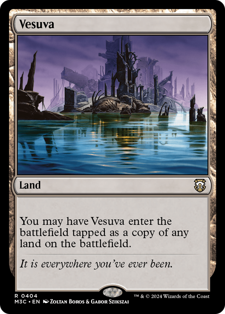 Vesuva (Ripple Foil) [Modern Horizons 3 Commander]