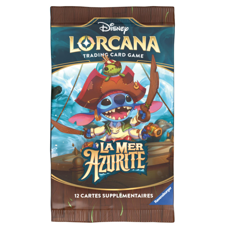 Lorcana - La Mer Azurite - Booster Pack (FR)