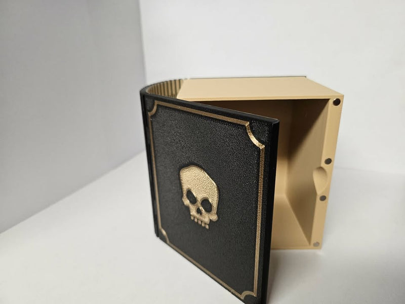 Deck Box - 3D Printed Deck Book - 100+ Black
