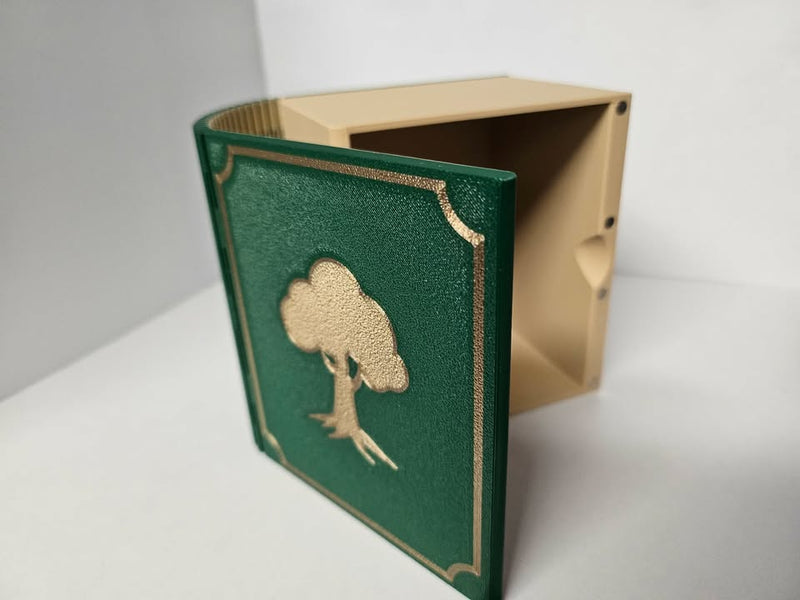 Deck Box - 3D Printed Deck Book - 100+ Green