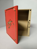 Deck Box - 3D Printed Deck Book - 75+ Red