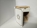 Deck Box - 3D Printed Deck Book - 100+ White (w/ Tray)