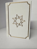 Deck Box - 3D Printed Deck Book - 75+ White (w/ Tray)