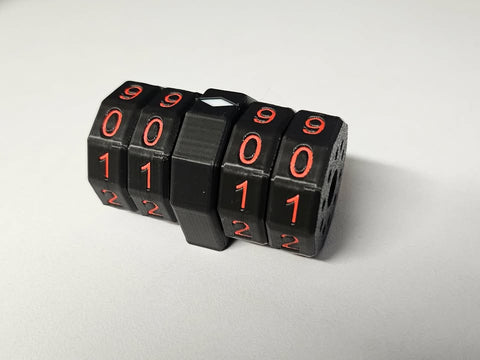 Life Counter - 3D Printed Counters (Rakdos)