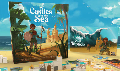 Castles by the Sea (Anglais) (Kickstarter) with wooden meeples