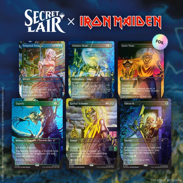 MTG - Secret Lair Series - IRON MAIDEN [FOIL]
