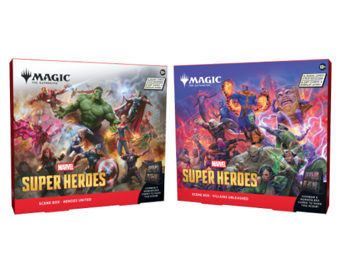 MTG - Universes Beyond: Marvel Super Heroes - SCENE BOX