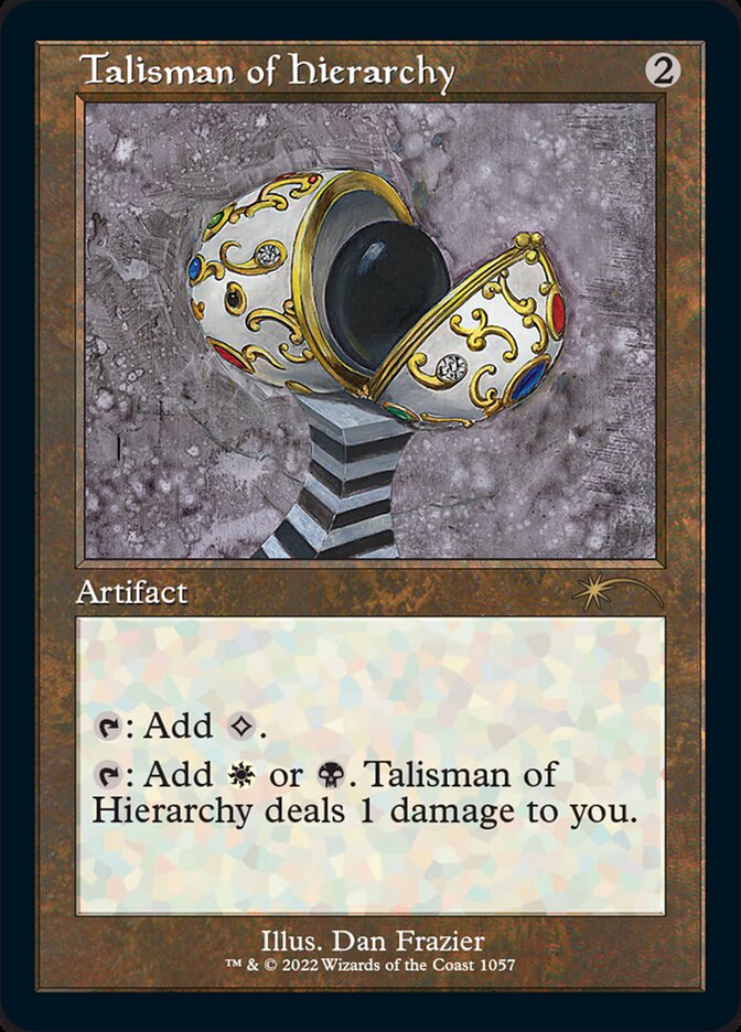 Talisman of Hierarchy (Foil Etched) [Secret Lair Drop Series]