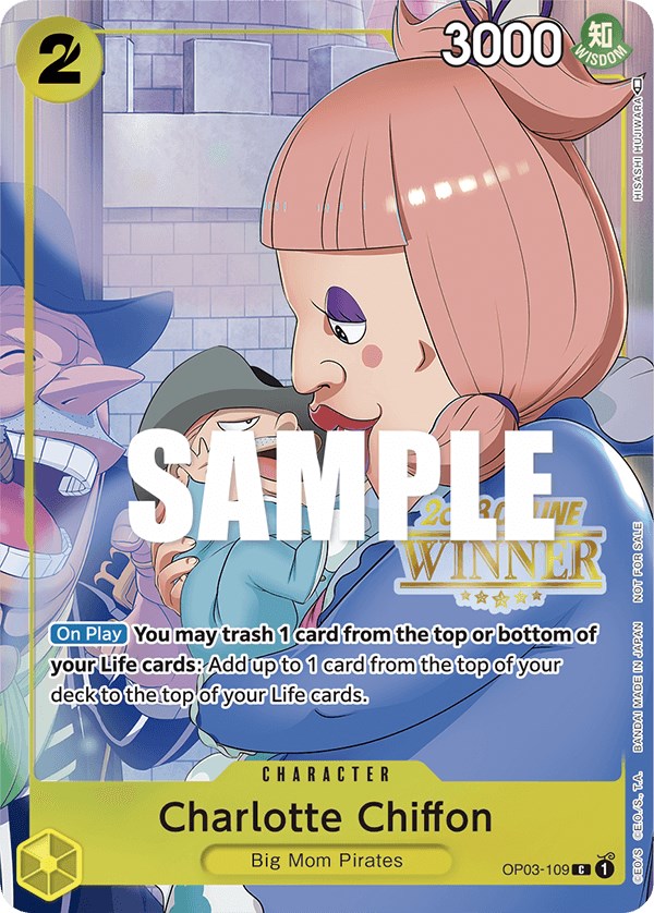 Charlotte Chiffon (Online Regional 2023) [Winner] [One Piece Promotion Cards]