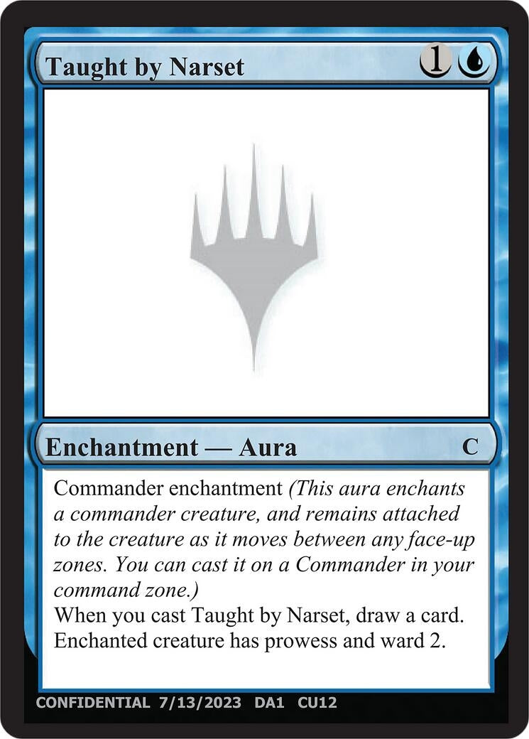 Image for Taught by Narset (UNK) - Magic: The Gathering