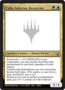 Image for Valko Indorian, Researcher (UNK) - Magic: The Gathering