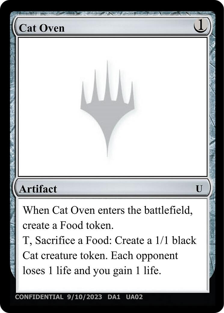 Image for Cat Oven (UNK) - Magic: The Gathering