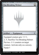 Image for Toe-Breaking Helmet (UNK) - Magic: The Gathering