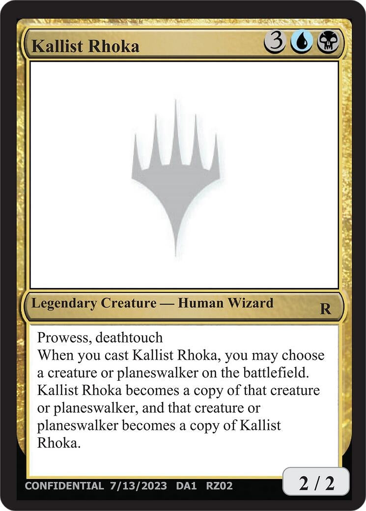 Image for Kallist Rhoka (UNK) - Magic: The Gathering