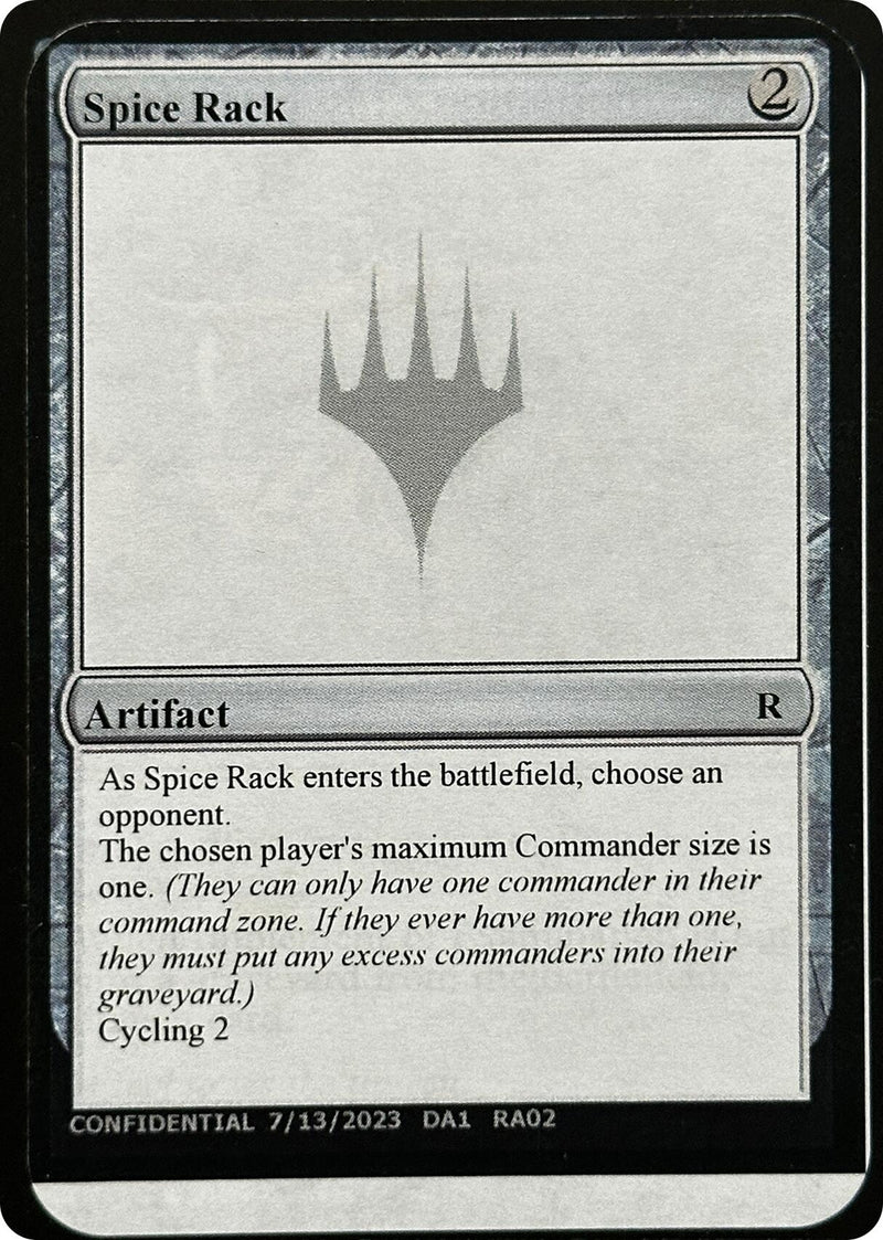 Image for Spice Rack (UNK) - Magic: The Gathering