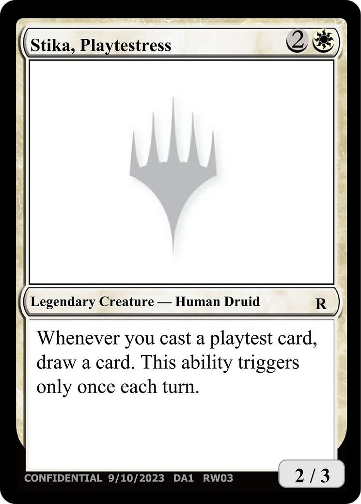 Image for Stika, Playtestress (UNK) - Magic: The Gathering