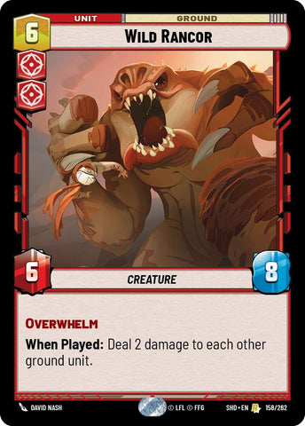 Wild Rancor (158/262) (158/262) [Shadows of the Galaxy]