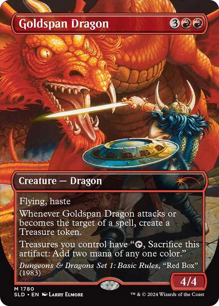 Goldspan Dragon [Secret Lair Drop Series]