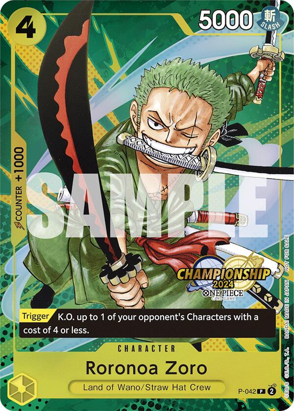 Roronoa Zoro (CS 2024 Event Pack) [One Piece Promotion Cards]