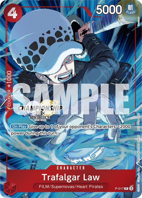 Trafalgar Law (CS 2024 Celebration Pack) [One Piece Promotion Cards]