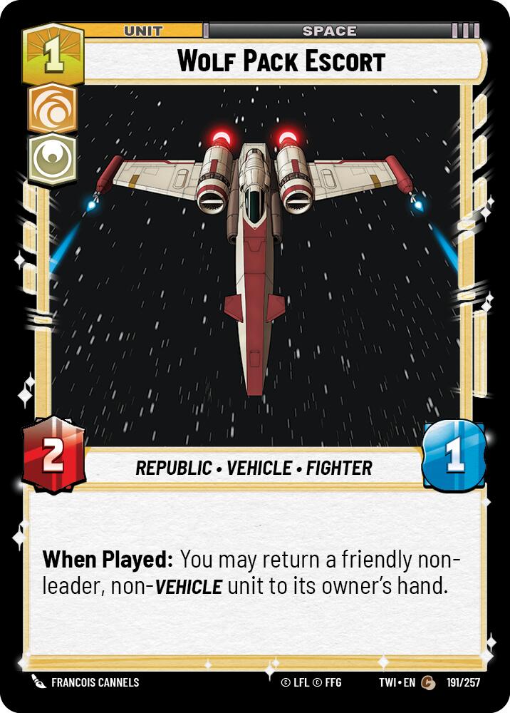 Wolf Pack Escort (191/257) [Twilight of the Republic]