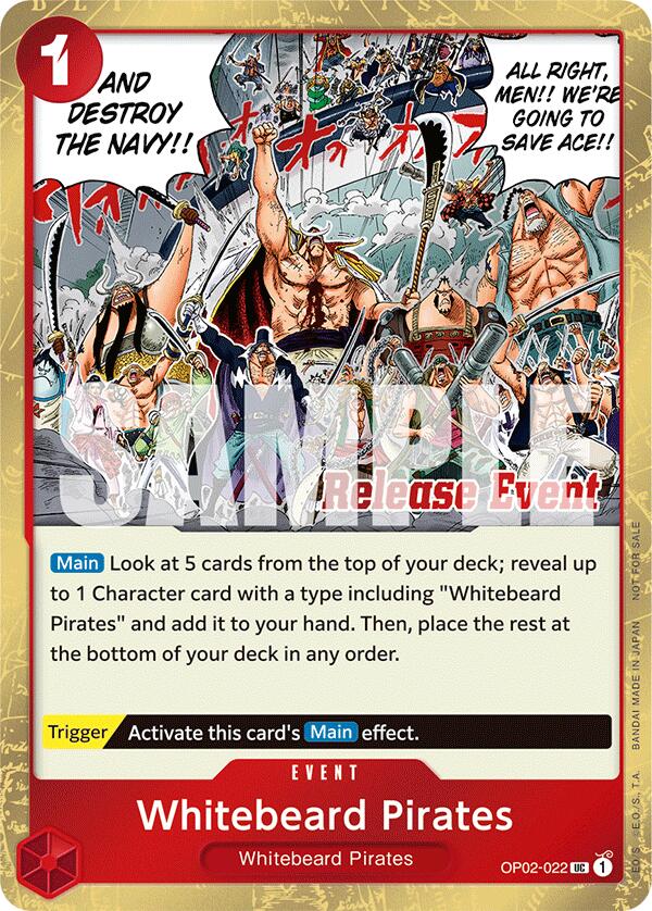 Whitebeard Pirates (ST15 - ST20 Release Event Winner Pack) [One Piece Promotion Cards]