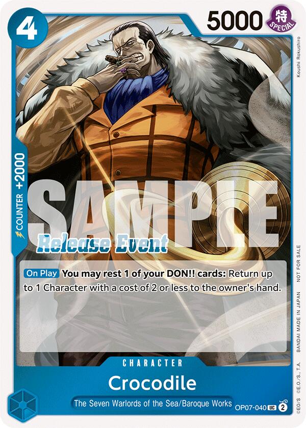 Crocodile (ST15 - ST20 Release Event Winner Pack) [One Piece Promotion Cards]