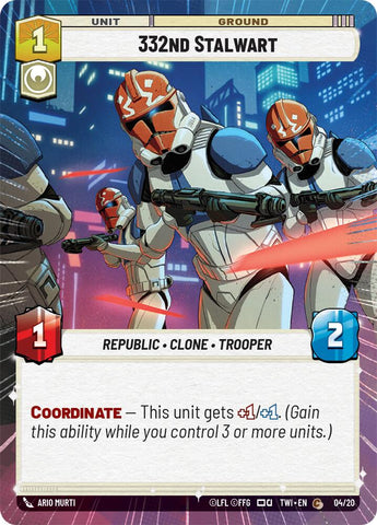 332nd Stalwart (4) (Hyperspace) (4) [Twilight of the Republic]