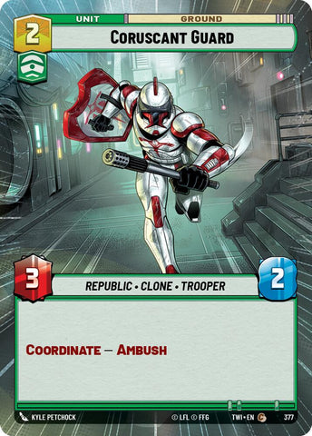 Coruscant Guard (377) (Hyperspace) (377) [Twilight of the Republic]