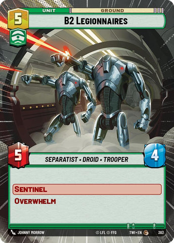 B2 Legionnaires (383) (Hyperspace) (383) [Twilight of the Republic]
