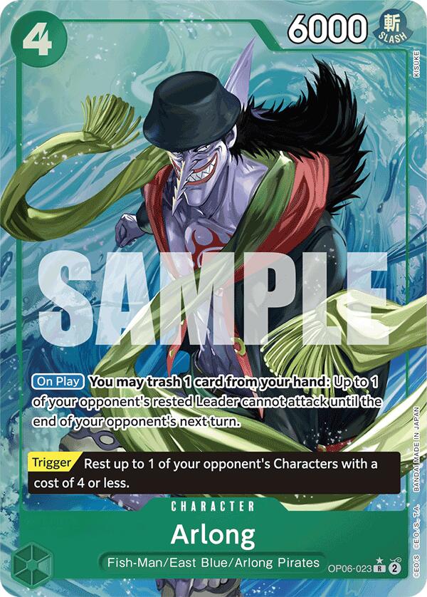 Arlong (Alternate Art) [Premium Booster -The Best-]