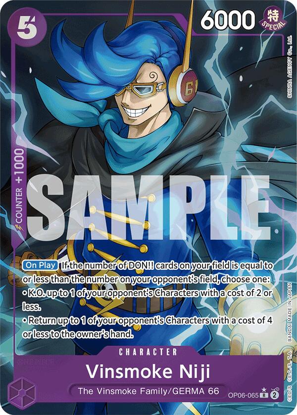 Vinsmoke Niji (OP06-065) (Alternate Art) [Premium Booster -The Best-]