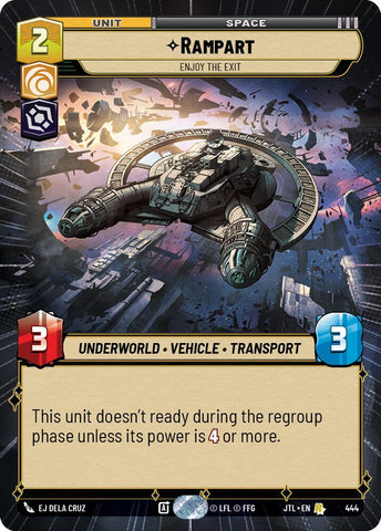 Rampart - Enjoy the Exit (444) (Hyperspace) (444) [Jump to Lightspeed]