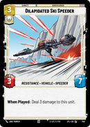 Dilapidated Ski Speeder (746) (746) [Jump to Lightspeed]