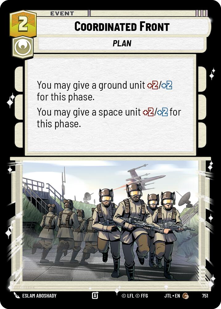 Coordinated Front (751) (751) [Jump to Lightspeed]