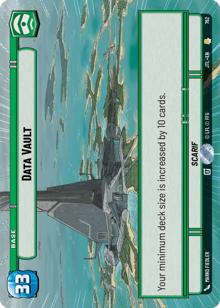 Data Vault (762) (Hyperspace Foil) (762) [Jump to Lightspeed]