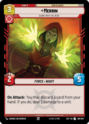 Merrin - Alone with the Dead (160/264) (160/264) [Legends of the Force]