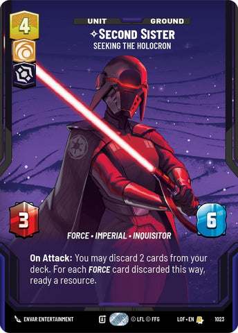 Second Sister - Seeking the Holocron (1023) (Prestige) (1023) [Legends of the Force]