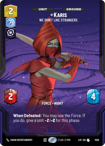 Karis - We Don't Like Strangers (1029) (Prestige) (1029) [Legends of the Force]