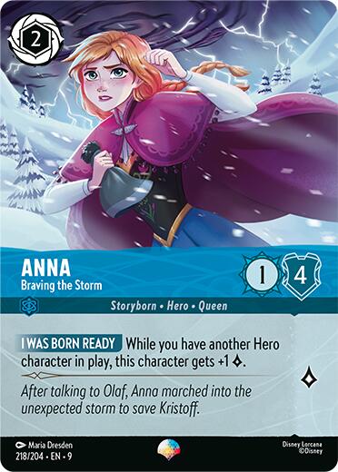 Anna - Braving the Storm (Epic) (218/204) [Fabled]