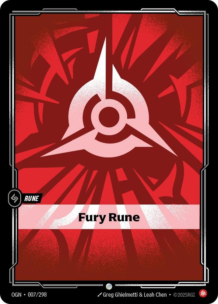Fury Rune (007/298) [Origins]