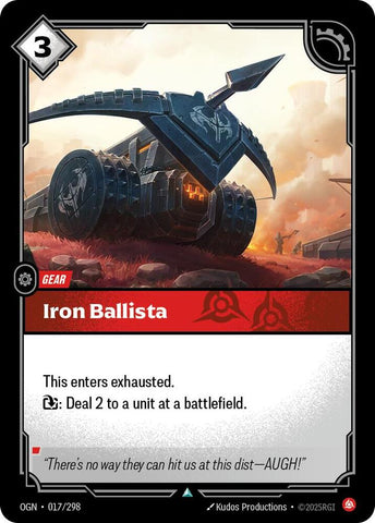 Iron Ballista (017/298) [Origins]