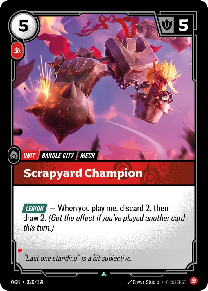 Scrapyard Champion (020/298) [Origins]